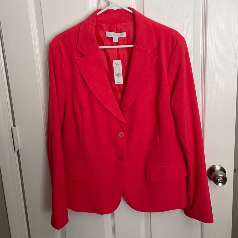New York & Co Hot Pink Blazer